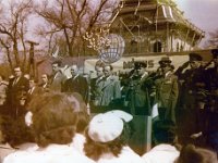 ALBUM 1958 018  1958 Május 1. Ünnepi gyűlés - Aszód, Szabadság tér.