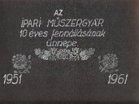 ALBUM 1961 34  1961 augusztus 20.  10 éves az IMI ünnep - Album hátsó belső lapja